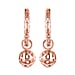 Vermeil RG Sterling Silver Fancy Earring