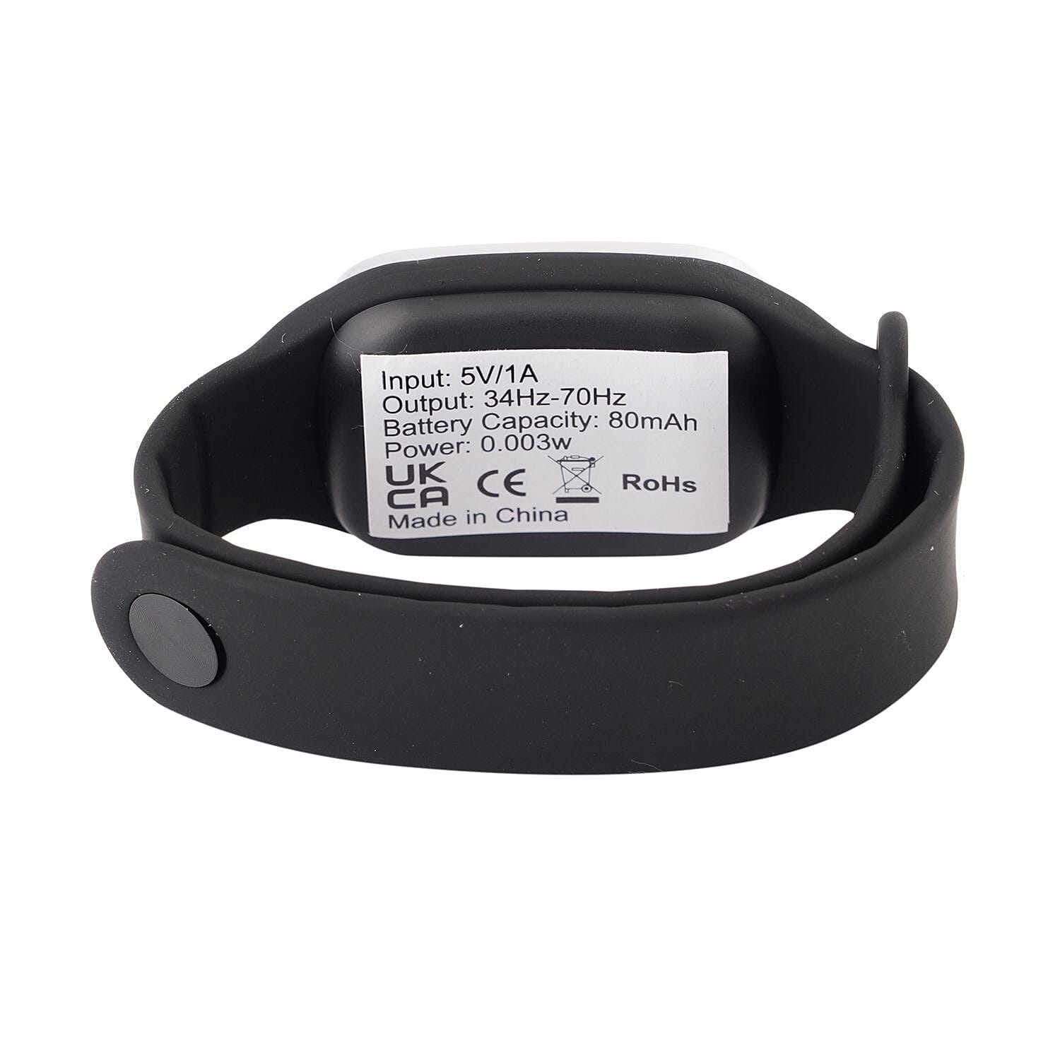 Mosquito Repellent Digital Watch - Black