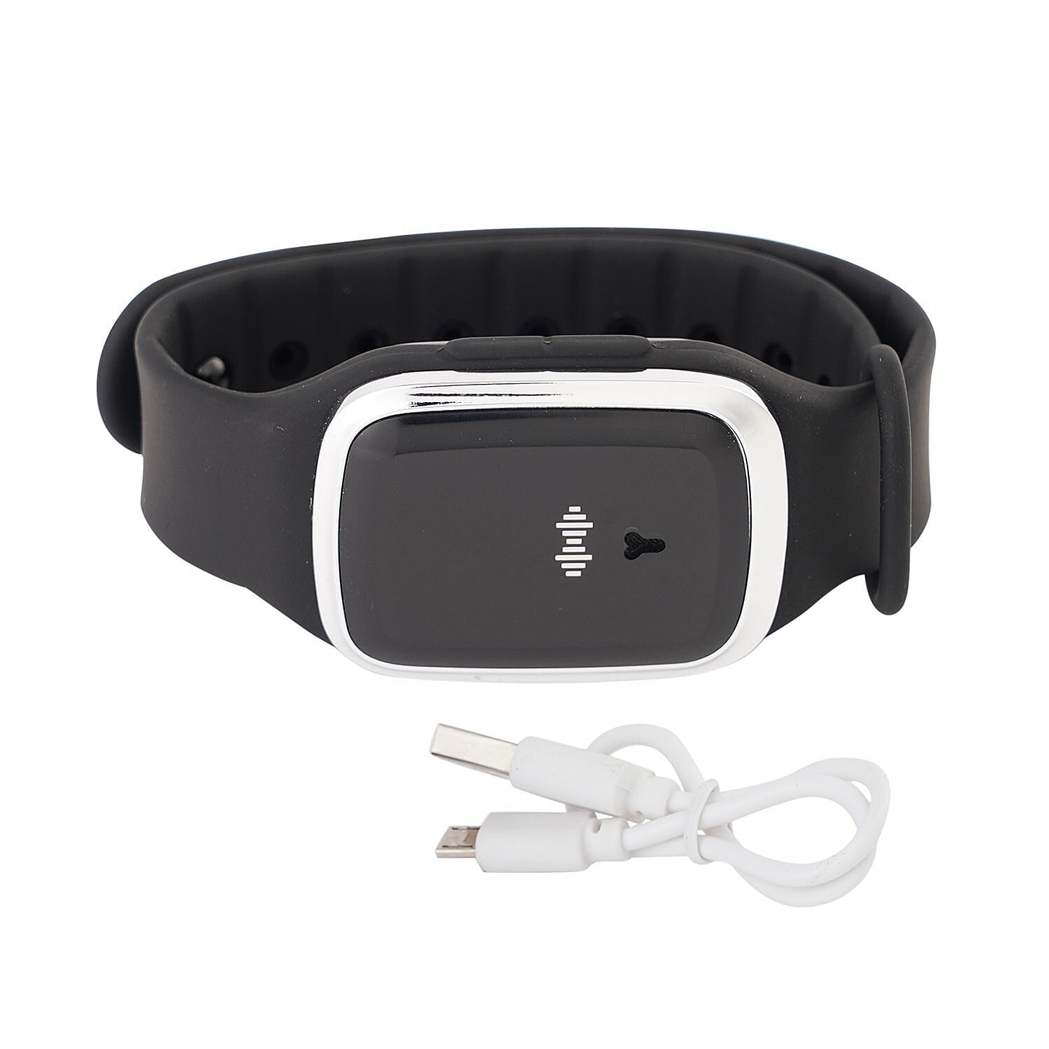 Mosquito Repellent Digital Watch - Black