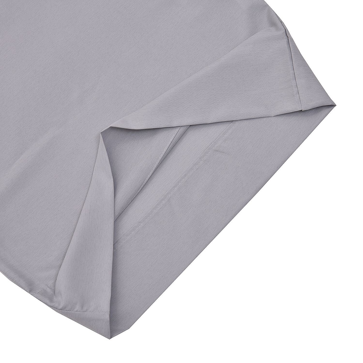 Set of 4 - Bamboo Blend Duver Cover King (Size 225x220 Cm), Fitted Sheet (Size 190x150 Cm) and 2 Pillowcase (Size 75x50 Cm) - Sage