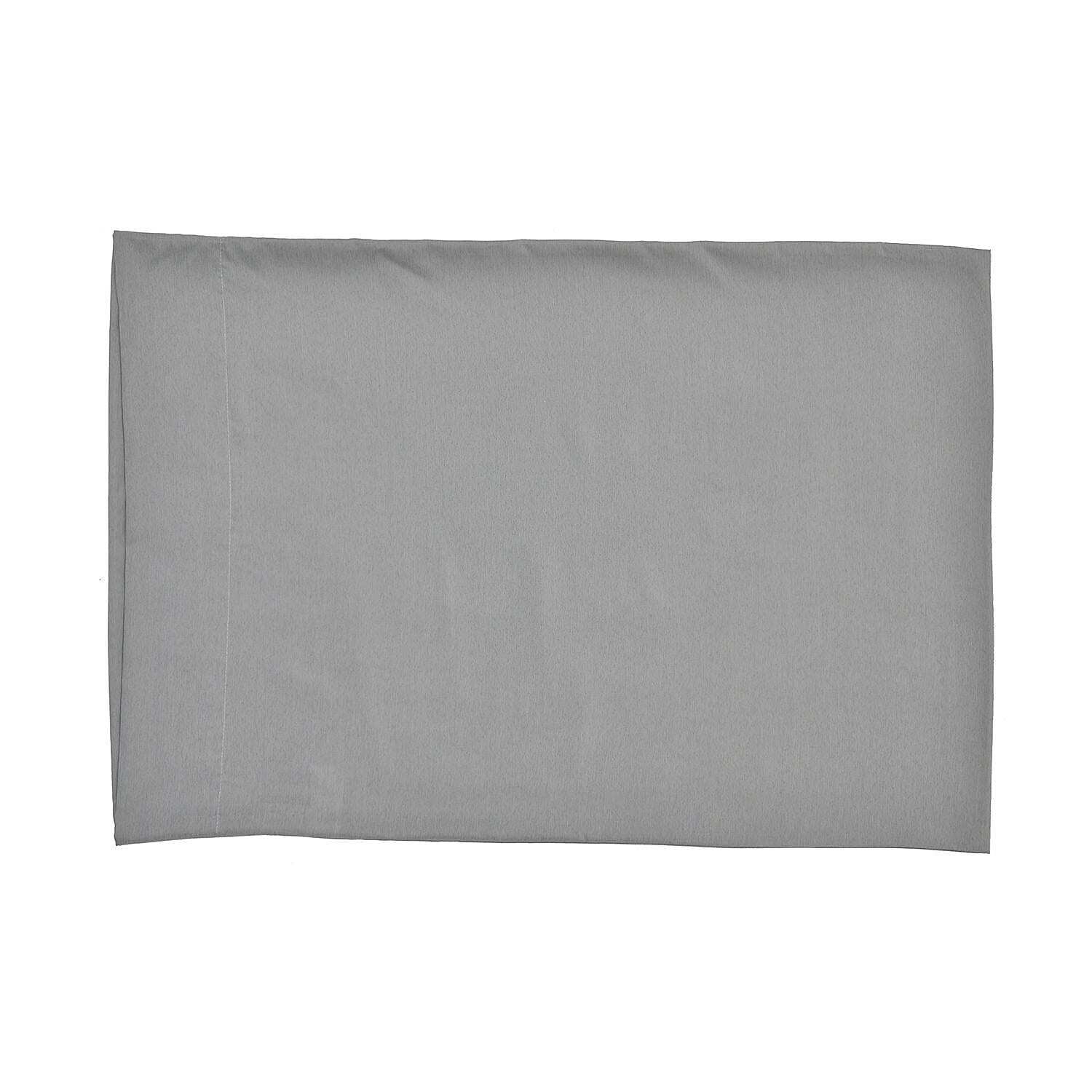 Set of 4 - Bamboo Blend Duver Cover King (Size 225x220 Cm), Fitted Sheet (Size 190x150 Cm) and 2 Pillowcase (Size 75x50 Cm) - Lawn