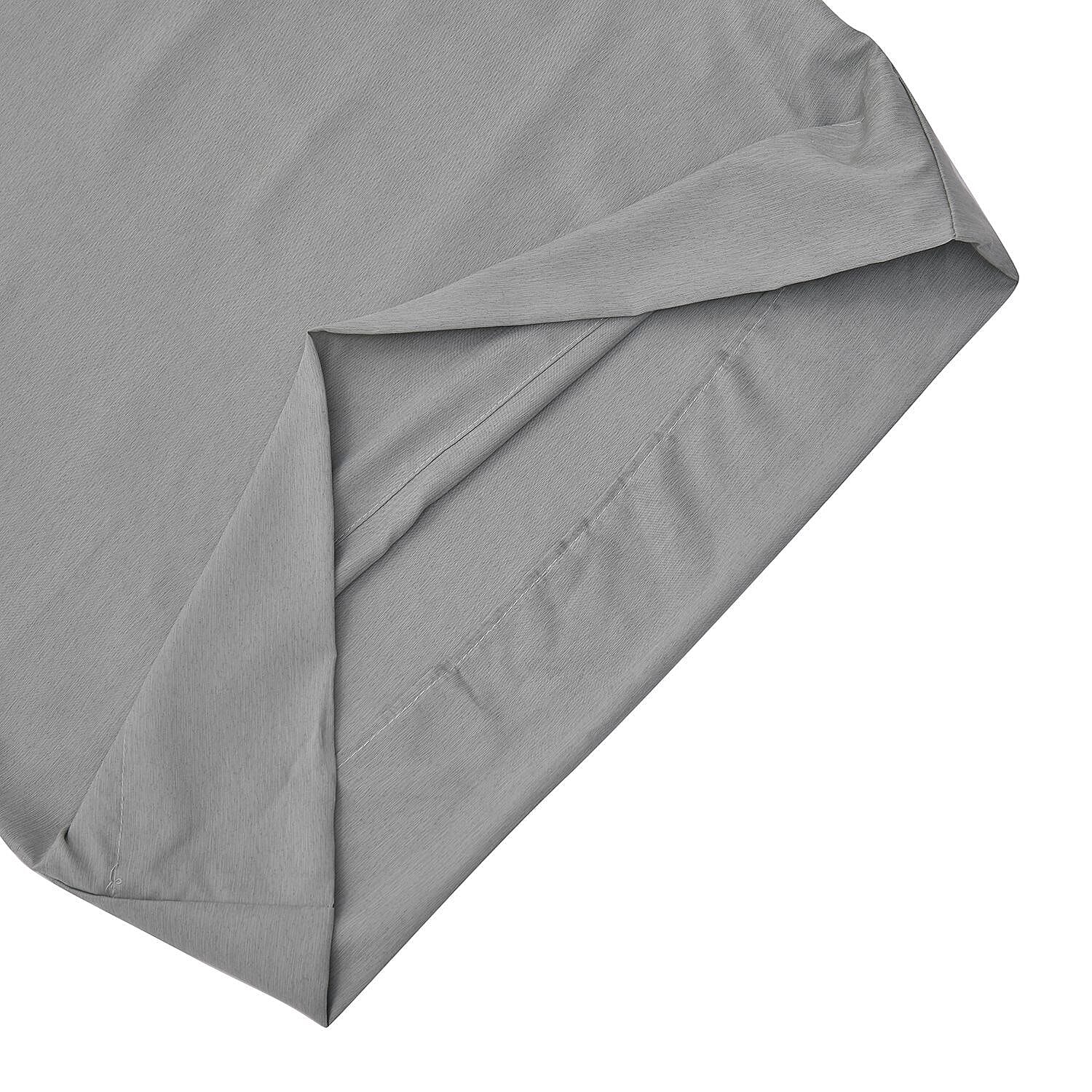Set of 4 - Bamboo Blend Duver Cover King (Size 225x220 Cm), Fitted Sheet (Size 190x150 Cm) and 2 Pillowcase (Size 75x50 Cm) - Lawn