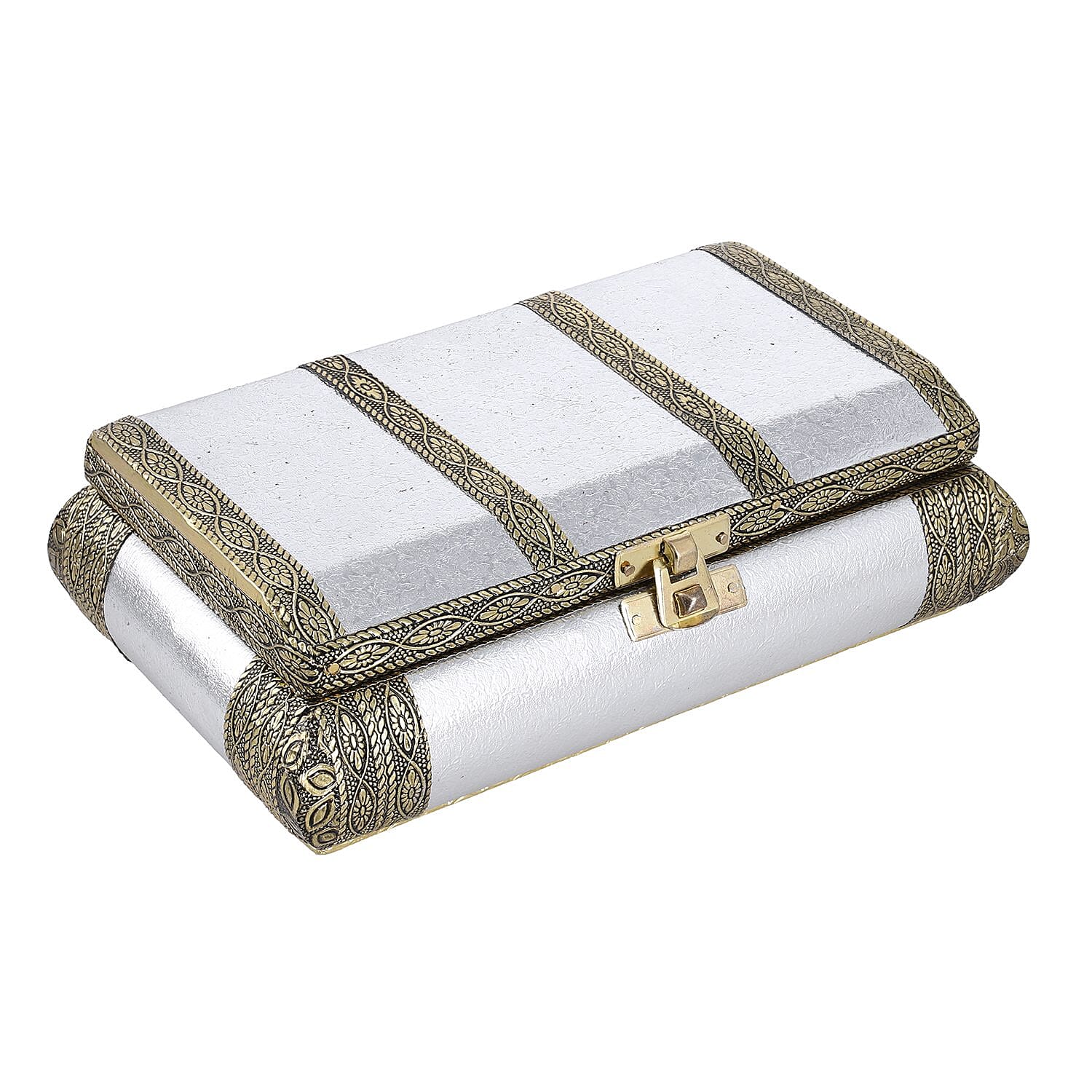 Handcrafted Jewellery Box - Burgundy