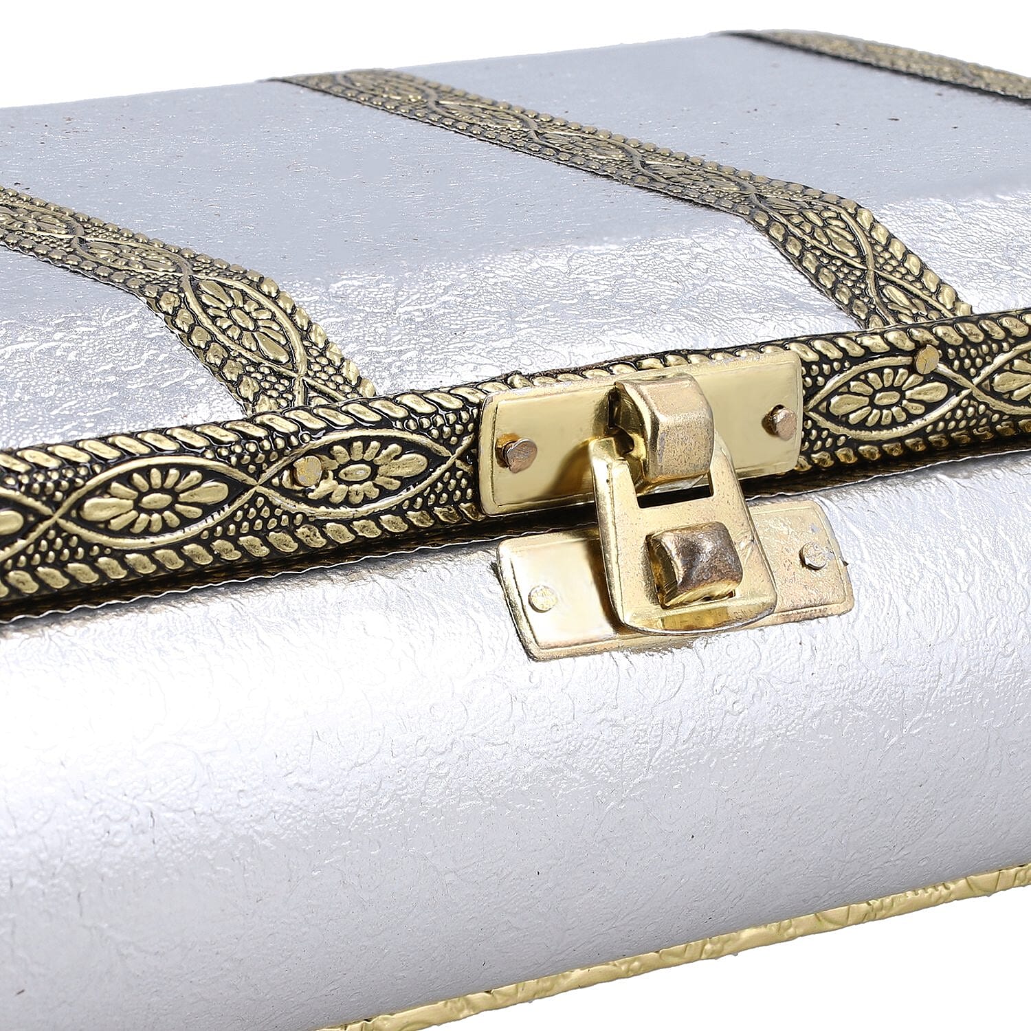 Handcrafted Jewellery Box - Burgundy