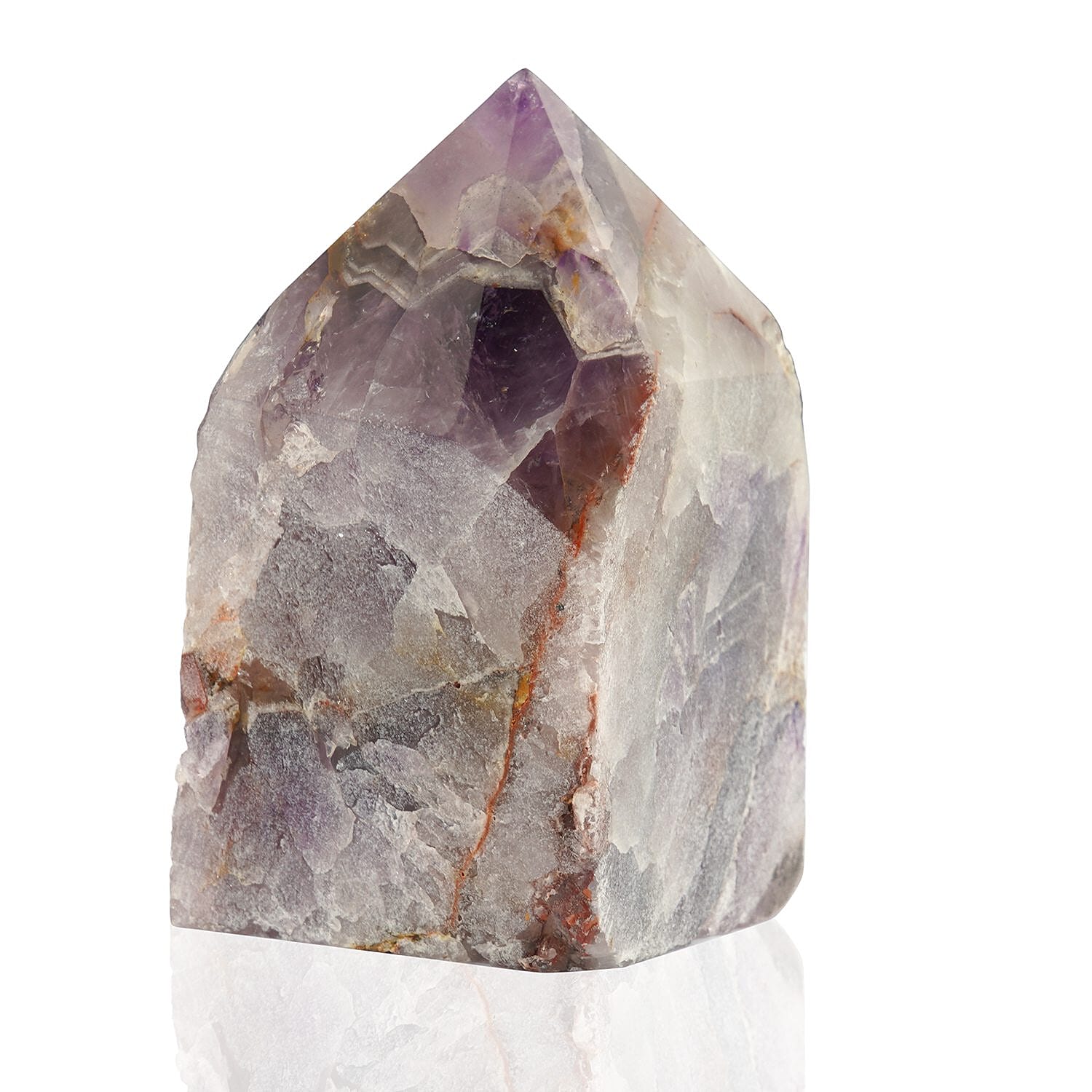 Crystal Heart Empowerment White Quartz Gemstone