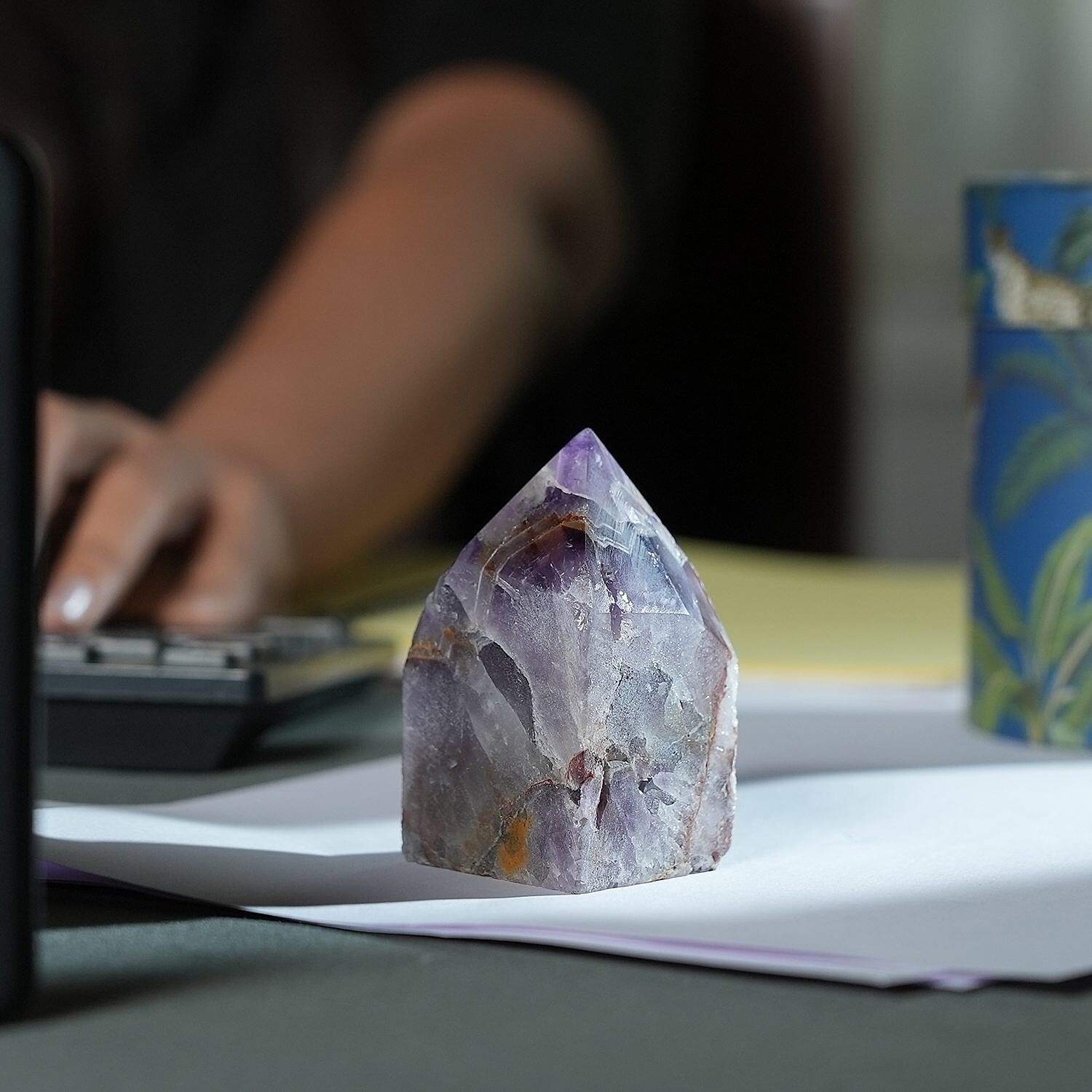 Crystal Heart Empowerment White Quartz Gemstone