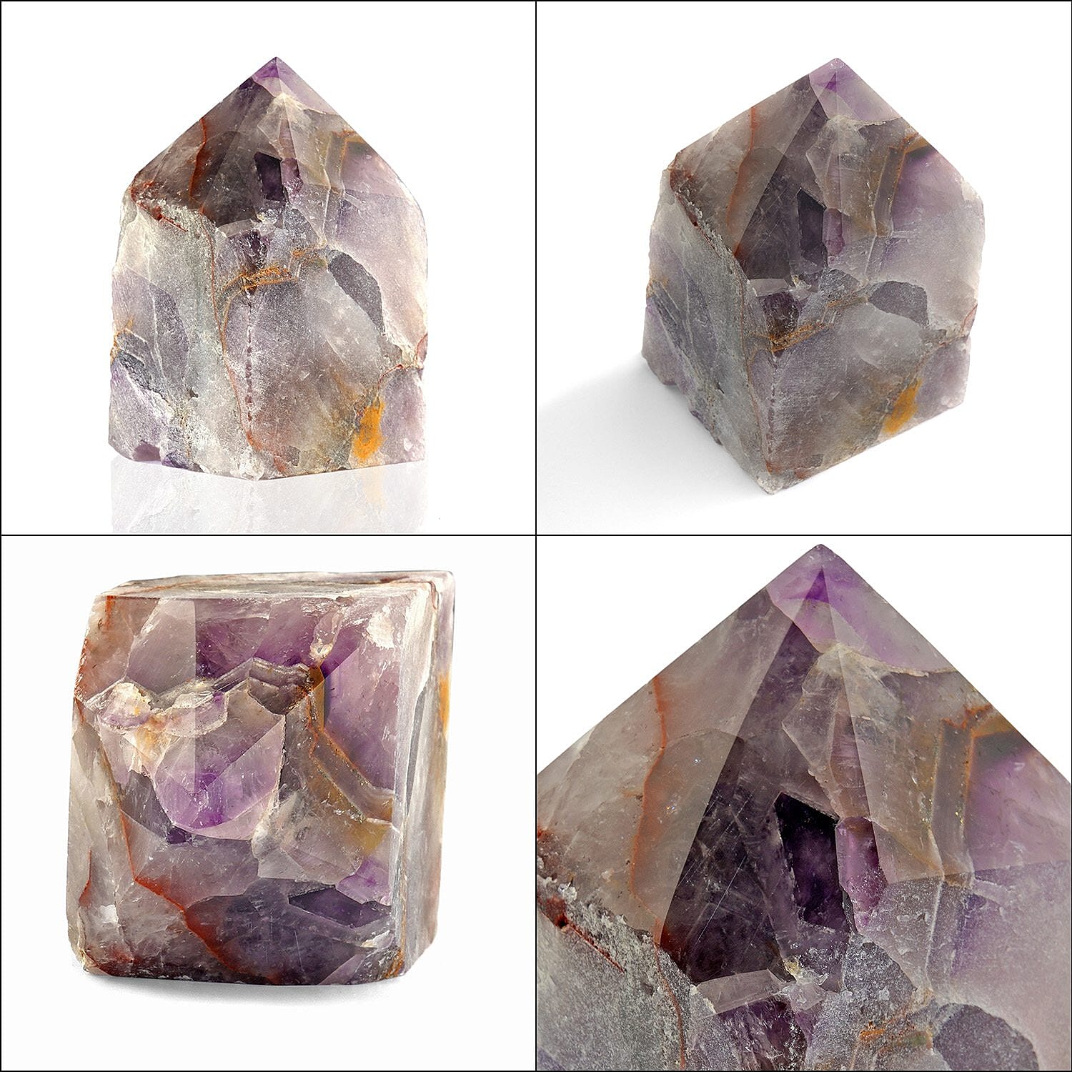 Crystal Heart Empowerment White Quartz Gemstone