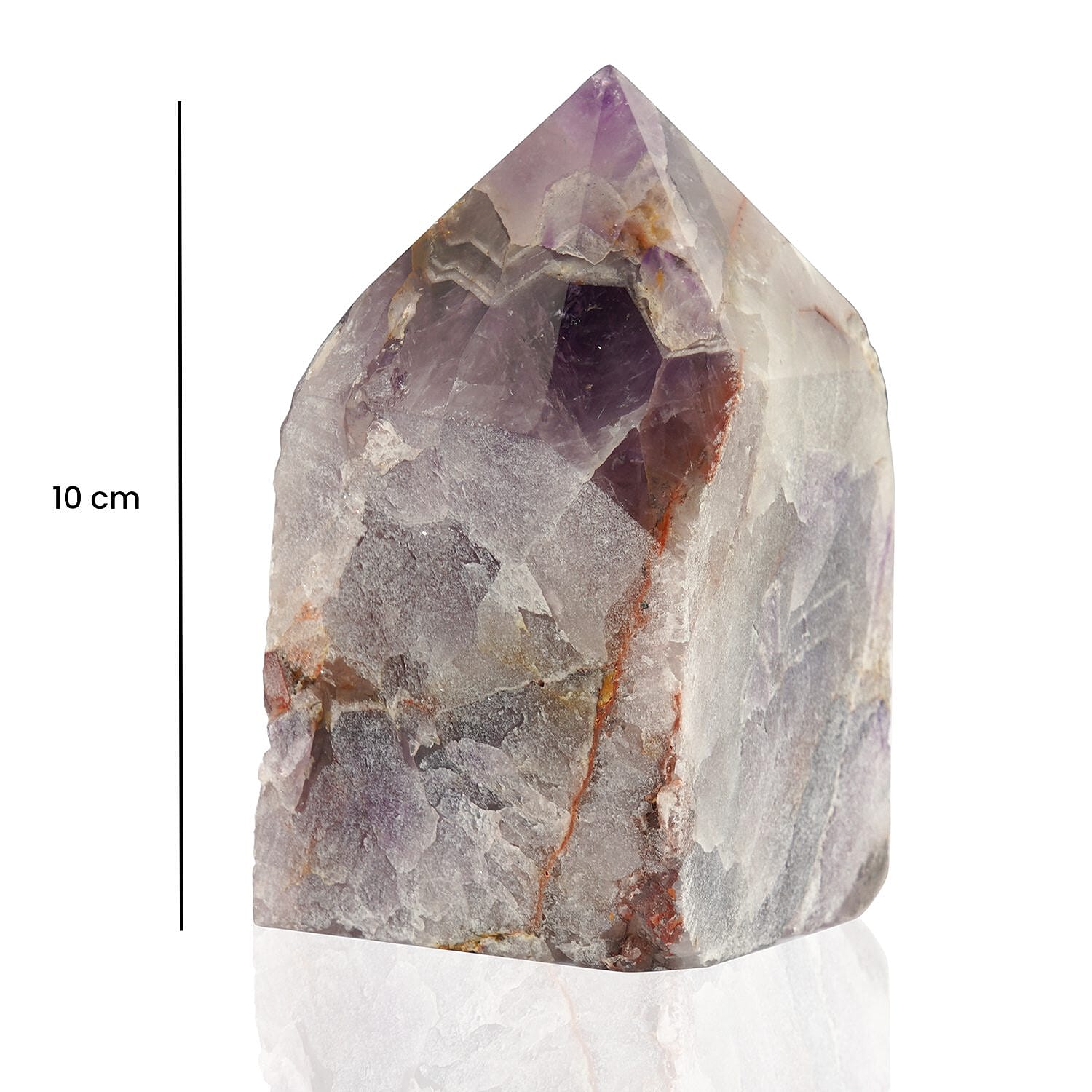 Crystal Heart Empowerment White Quartz Gemstone