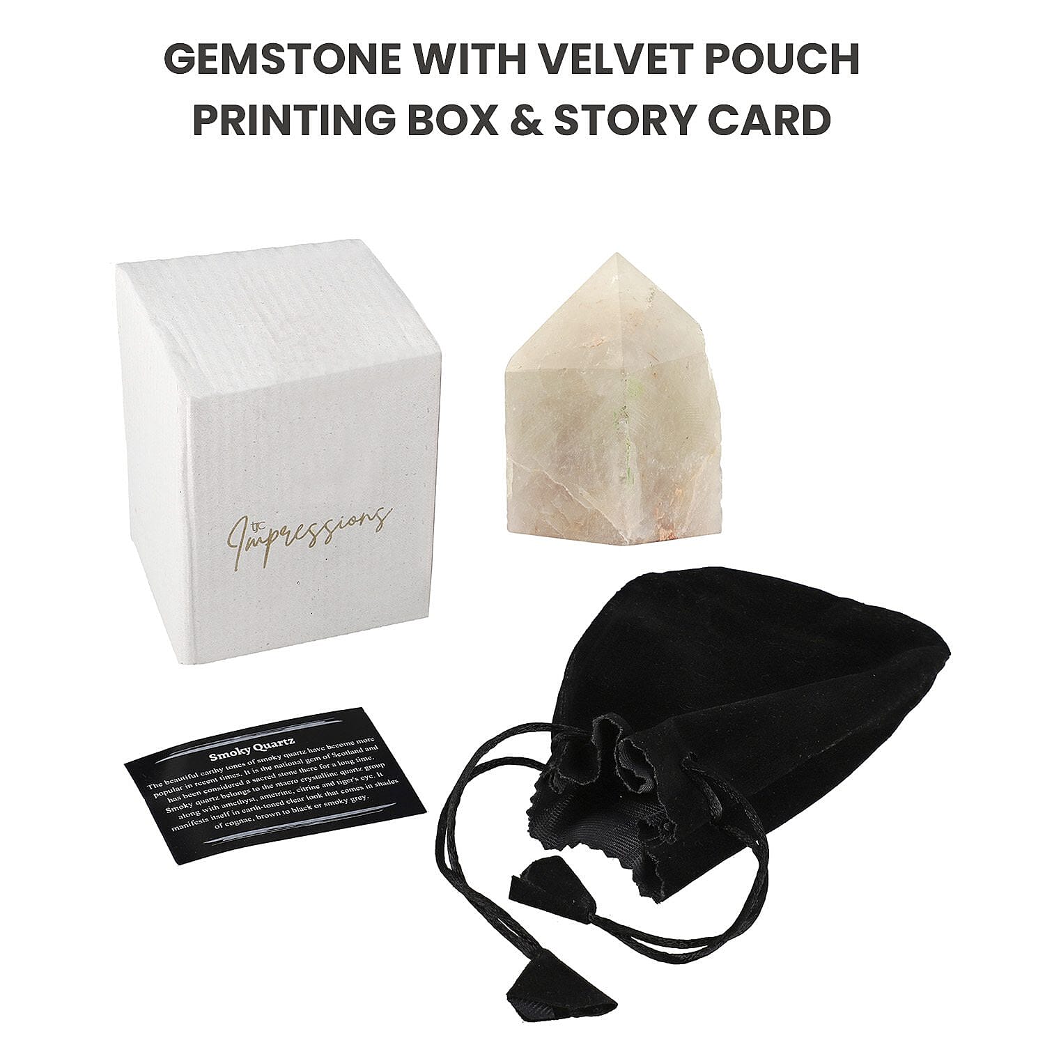 Crystal Heart Empowerment Gemstone (Size 7x5 cm)