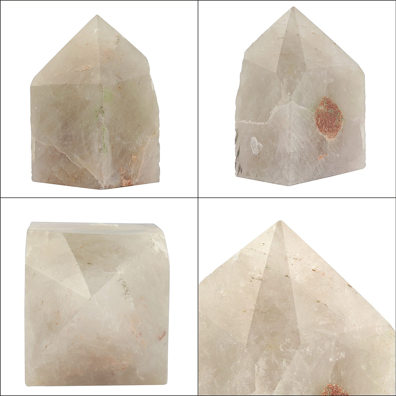 Crystal Heart Empowerment Gemstone (Size 7x5 cm)