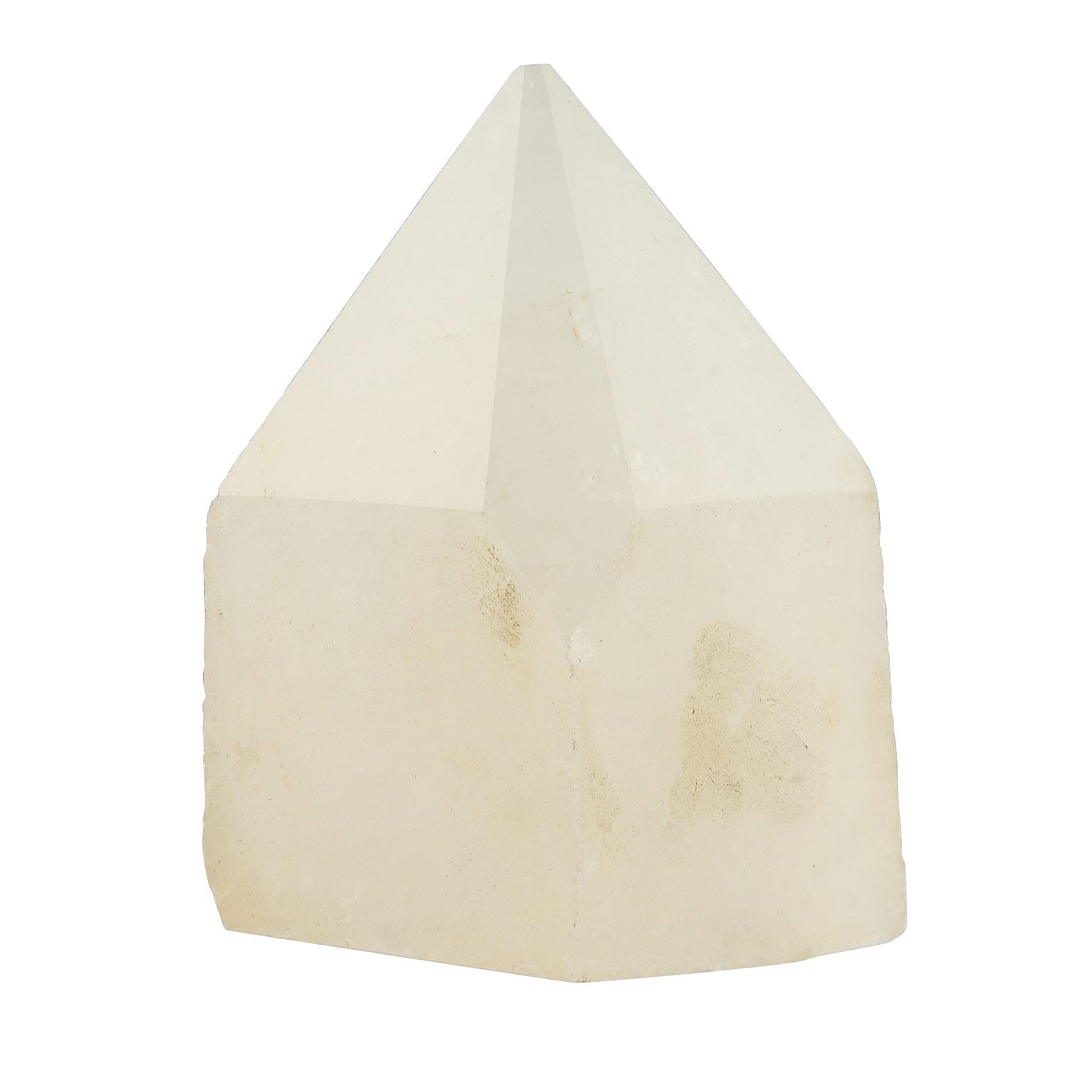 Crystal Heart Empowerment Rose Quartz Gemstone (Size 7x5 cm)