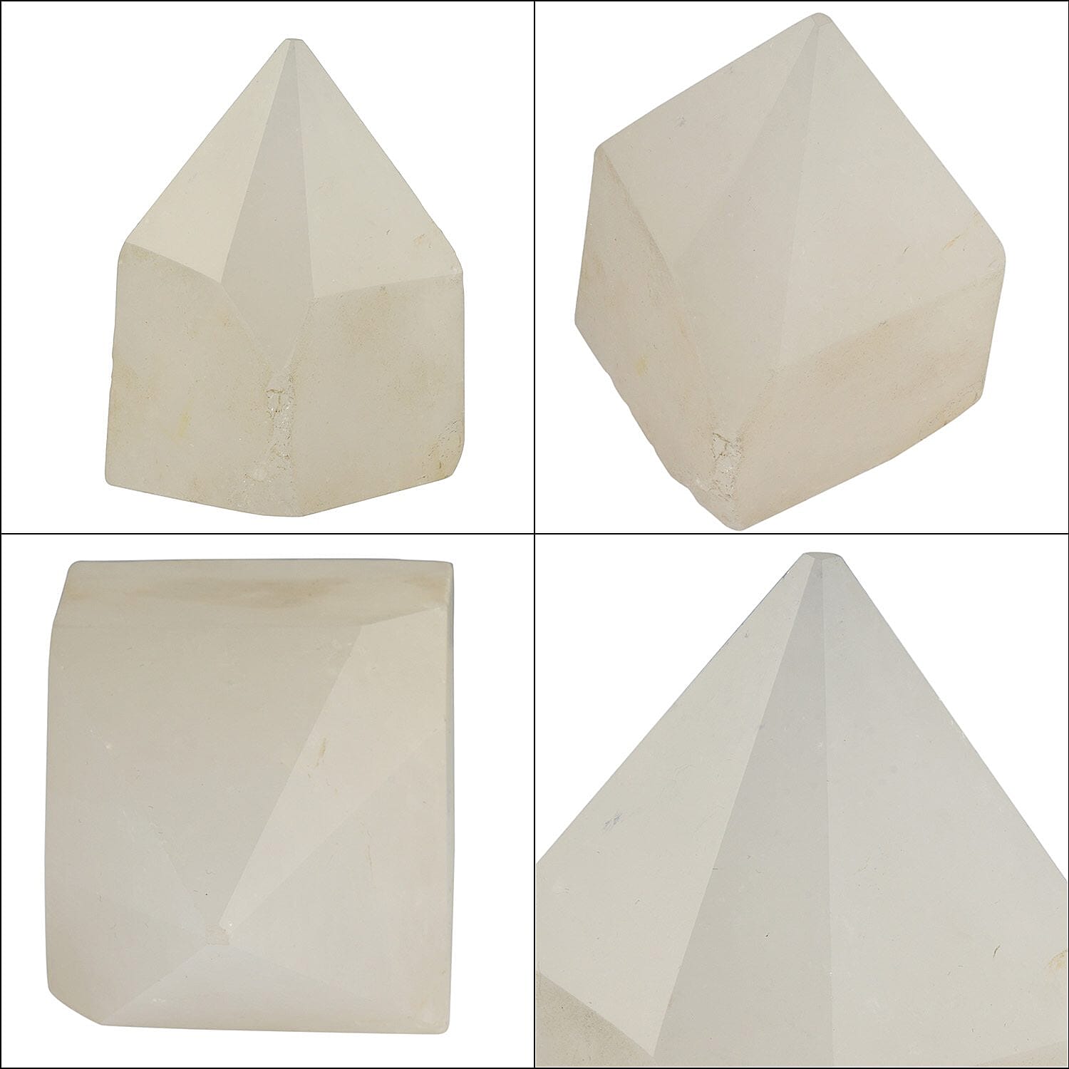 Crystal Heart Empowerment Rose Quartz Gemstone (Size 7x5 cm)