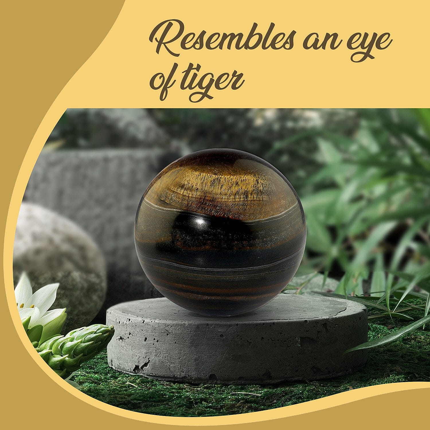 Tucson Find - Tiger Eye Gemstone Sphere 1700.00 Ct