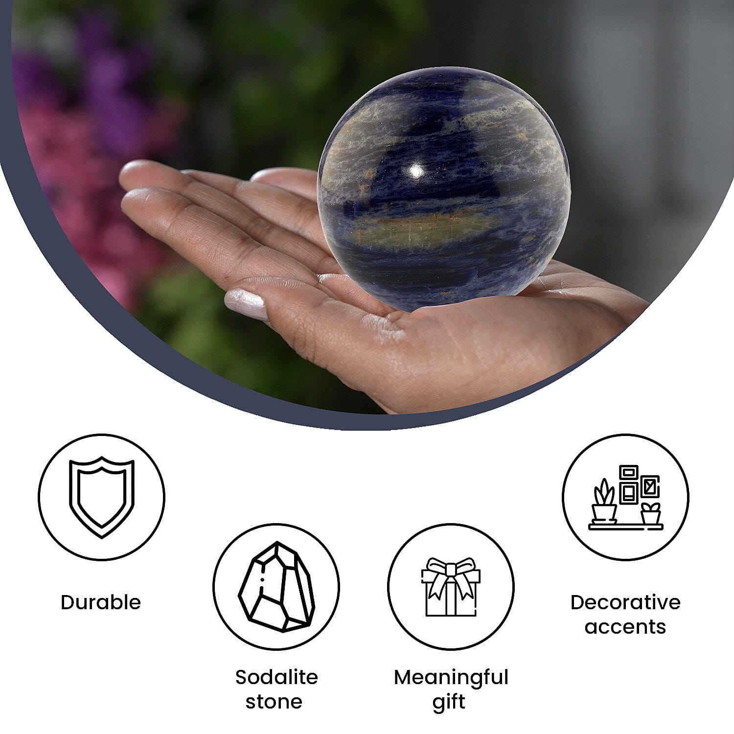 Tucson Find - Soladite Gemstone Sphere 1500.00 Ct