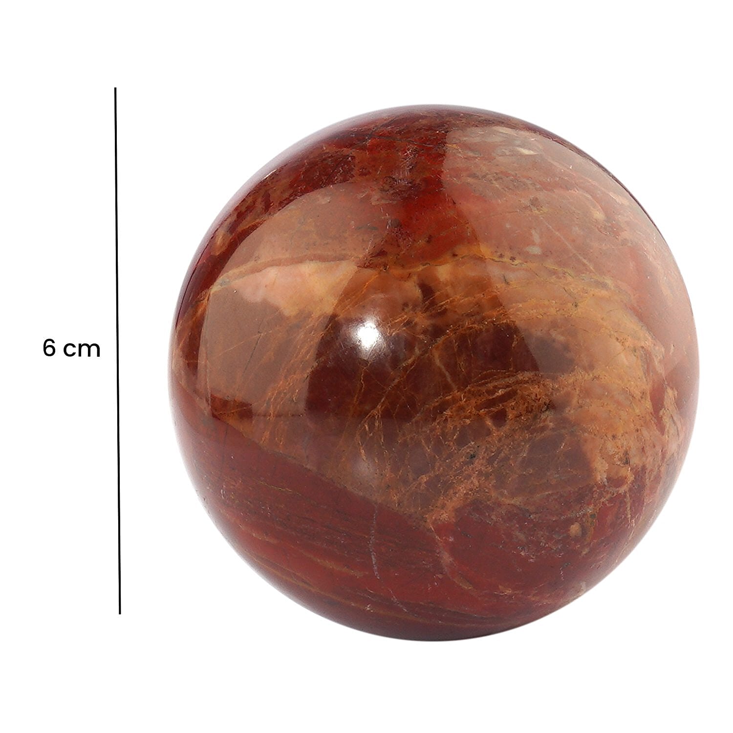 Tucson Find - Red Jasper Gemstone Sphere 1500.00 Ct