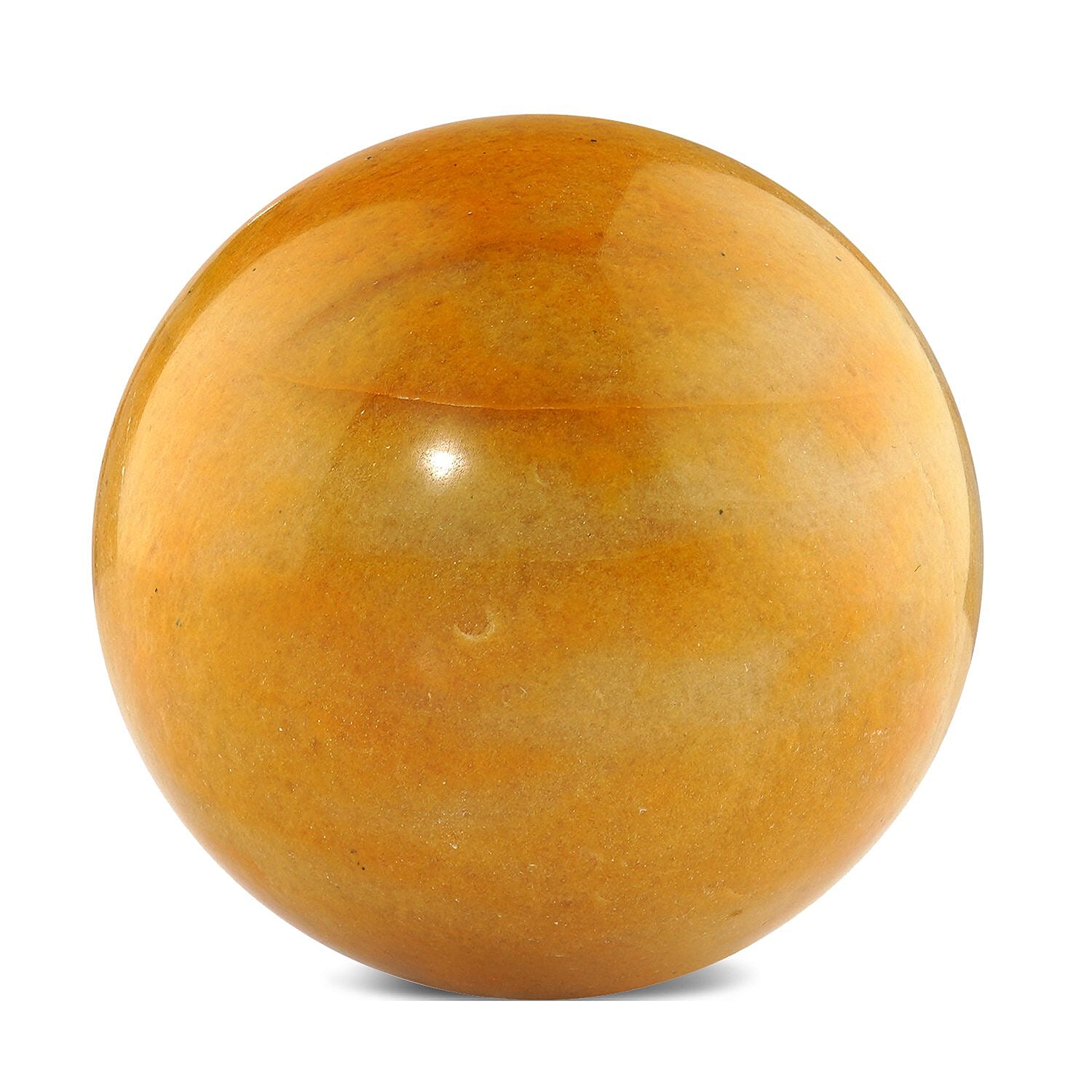 Tuscon Find - Yellow Aventurine Gemstone Sphere 1500 Ct