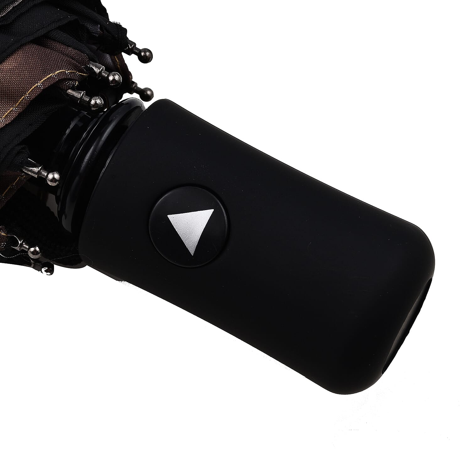 Thomas Calvi Persian Cat Print 8 Panel Folding Umbrella (Size 98(Dia)x56Cm) (Size 55 Cm) - Black