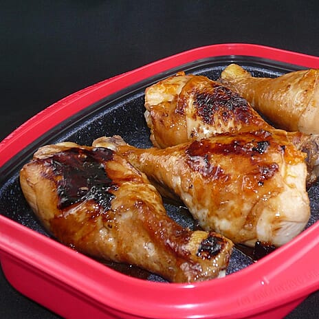 Rangemate Grill Multipurpose Microwave Pan - Red and White