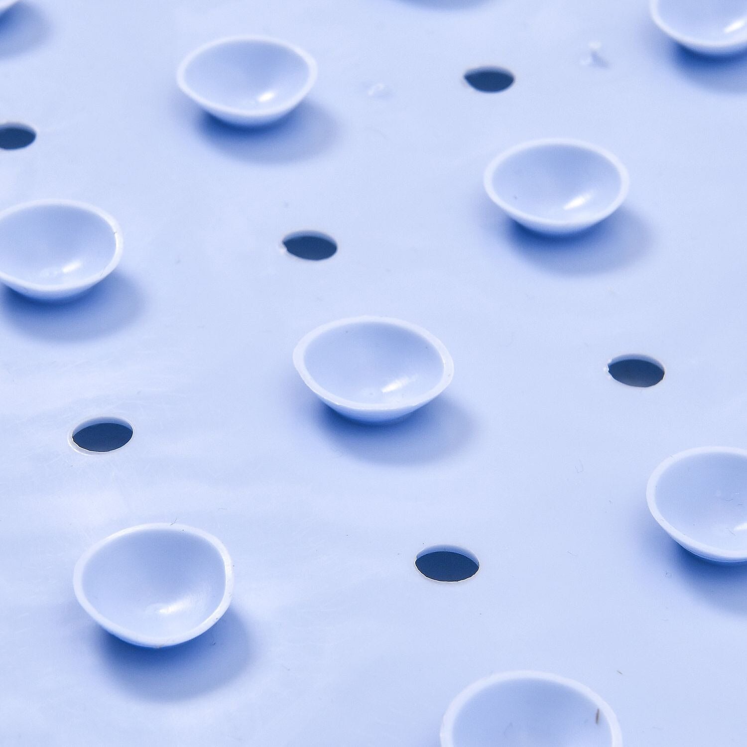 Homesmart Reflexology Shower Mat (Size 55 Cm) - Light Blue