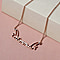 Vermeil RG Sterling Silver Fancy Necklace (Size - 20),  Silver Wt. 5 Gms