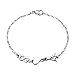 D'Joy 18K Vermeil Yellow Gold Plated Sterling Silver Bracelet (Size 7.25)