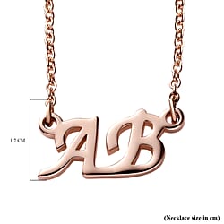 Platinum Overlay Sterling Silver Necklace (Size - 20) with Lobster Clasp