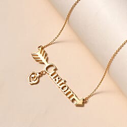 Vermeil Yellow Gold Sterling Silver Necklace (Size - 20), Silver Wt. 8.2 Gms