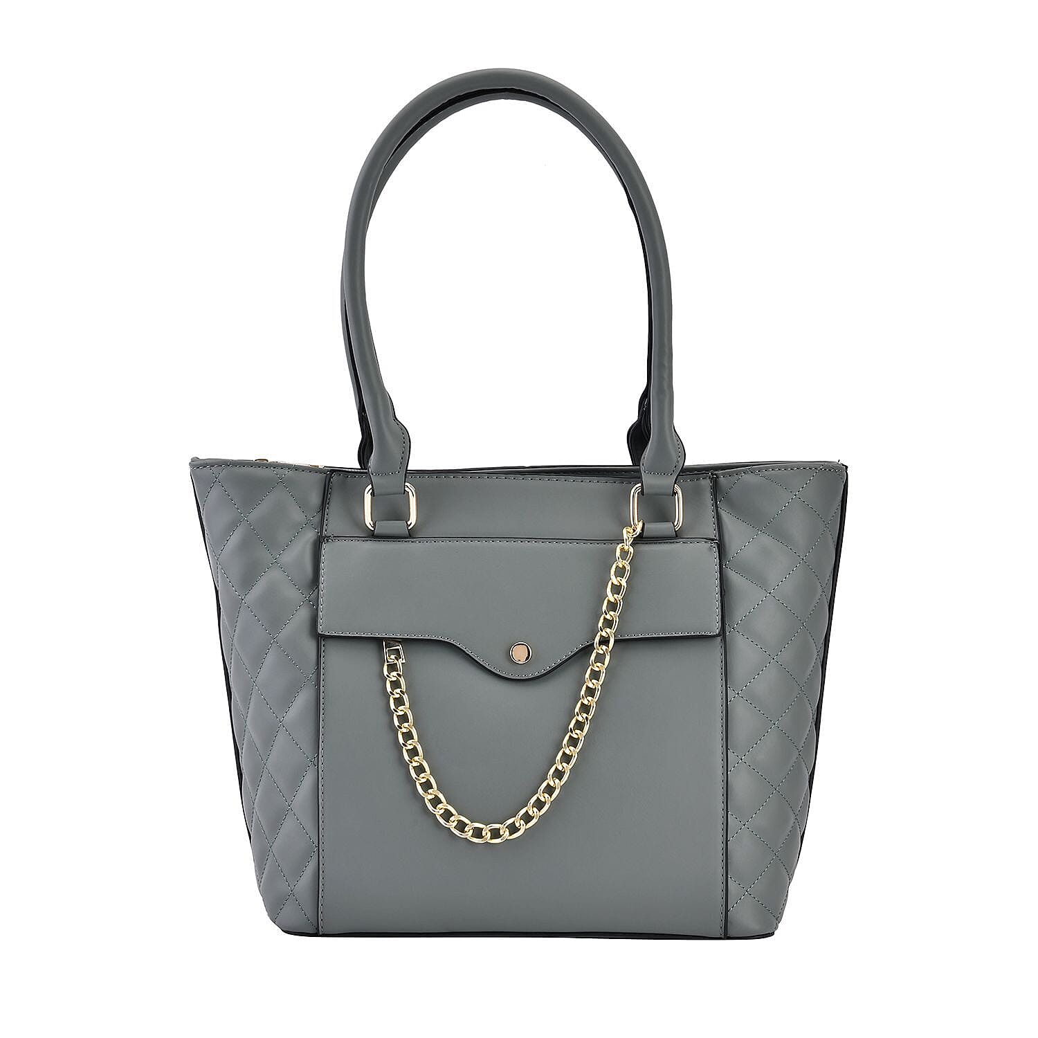 Crossbody Bag with Shoulder Strap (Size 37x27x14 Cm) - Green