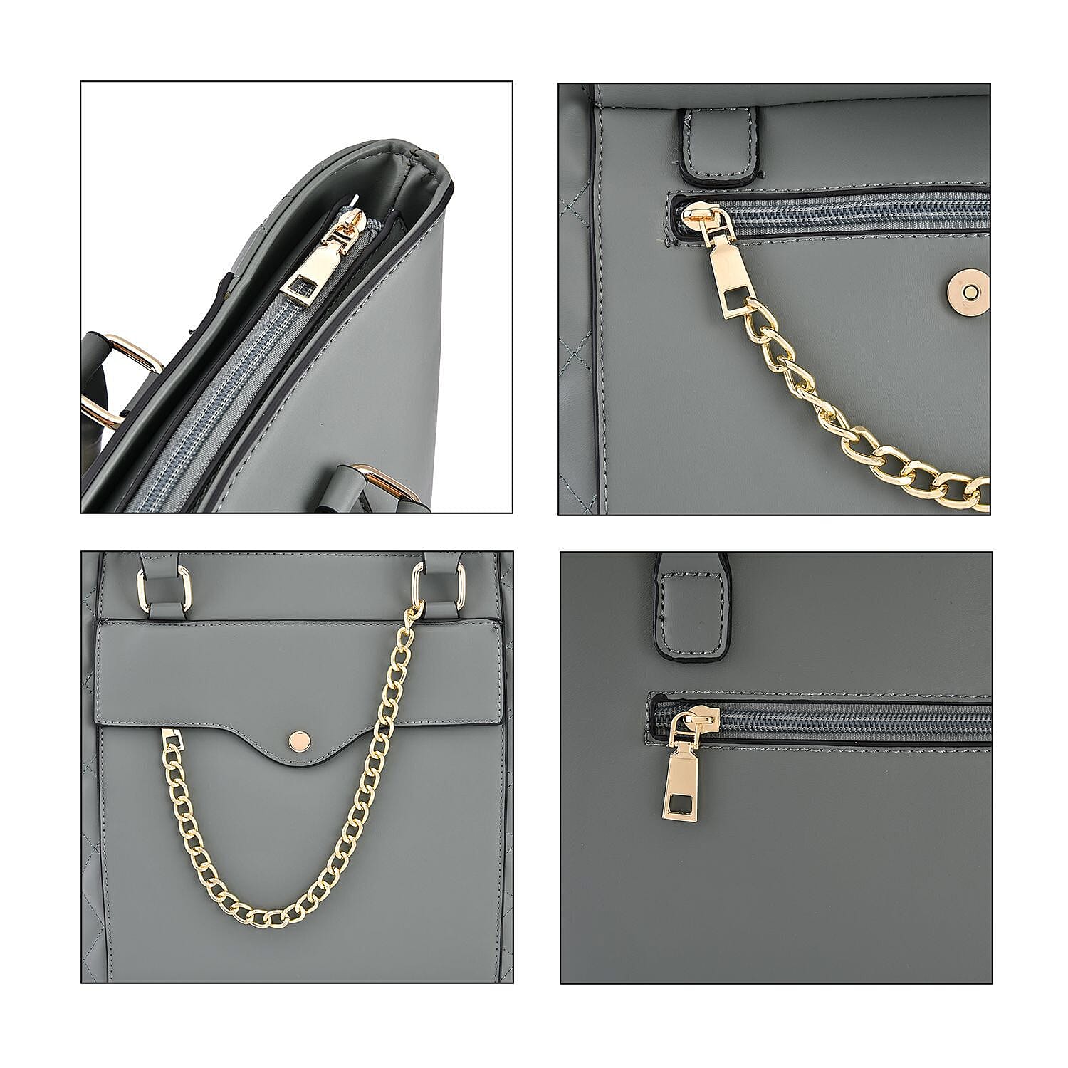 Crossbody Bag with Shoulder Strap (Size 37x27x14 Cm) - Green