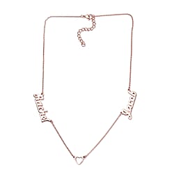 18K Vermeil Yellow Gold Plated Sterling Silver Necklace (Size 20), Silver Wt. 6.24 Gms.