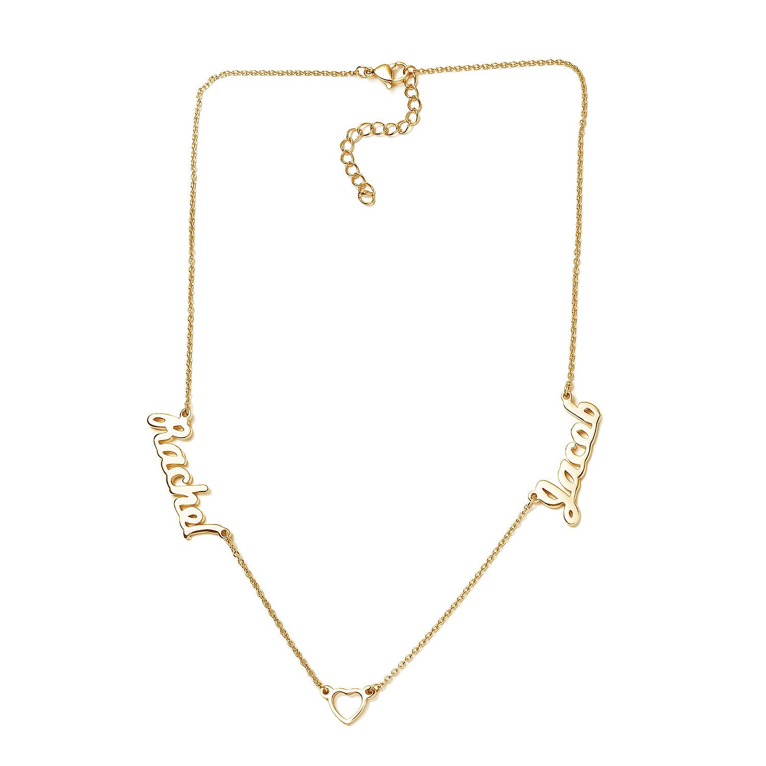 18K Vermeil Yellow Gold Plated Sterling Silver Necklace (Size 20), Silver Wt. 6.24 Gms.