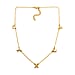 Vermeil YG Sterling Silver Fancy Necklace (Size - 20),  Silver Wt. 6 Gms