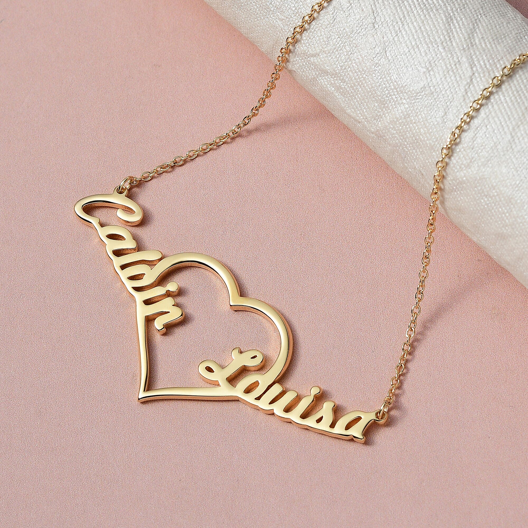 18K Vermeil Yellow Gold Plated Sterling Silver Necklace (Size - 20), Silver Wt. 5.21 Gms.