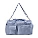 Nylon Solid Travel Bag with Shoulde Strap and Handle Drop (Size 45x26x18 cm) - Blue