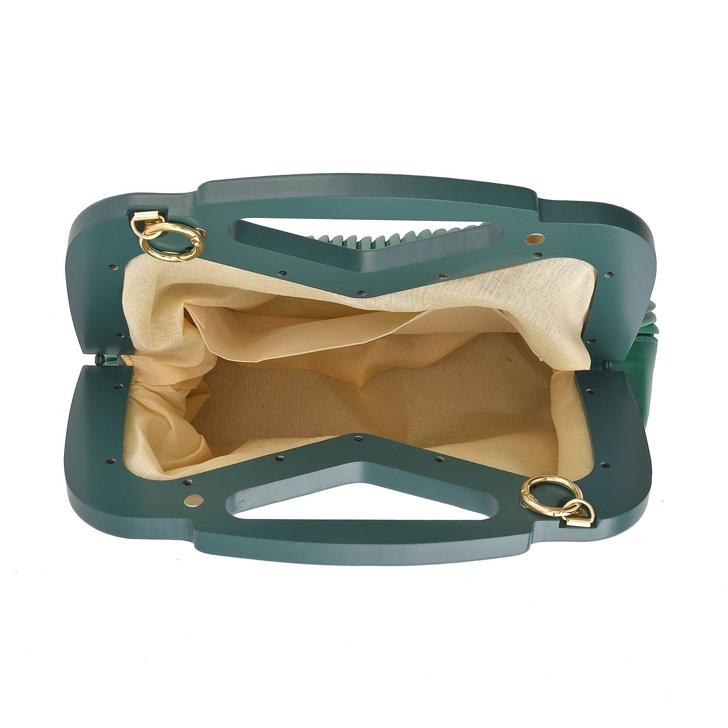 Chic Silhouette Shoulder Bag - Dark Green