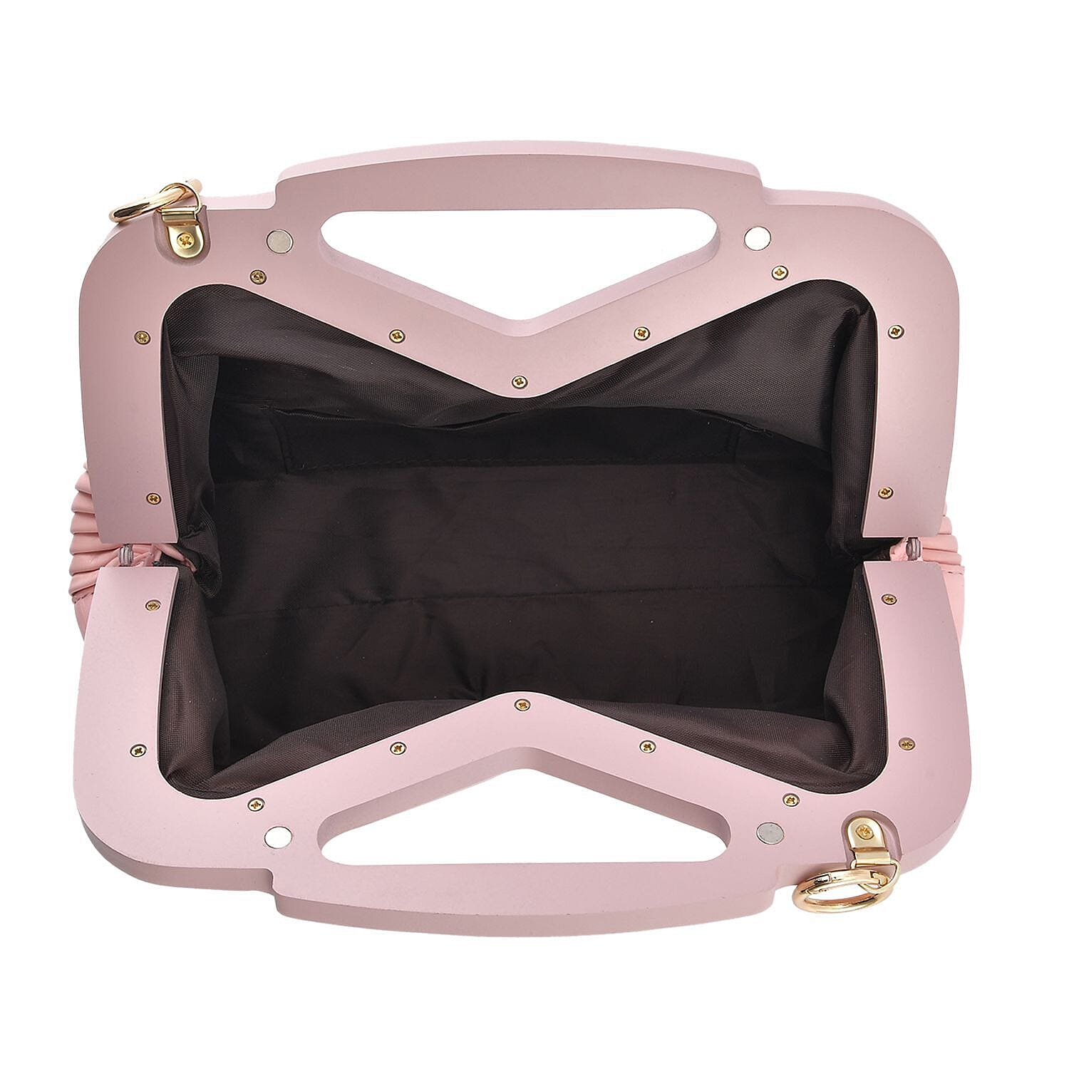 Chic Silhouette Shoulder Bag - Pink