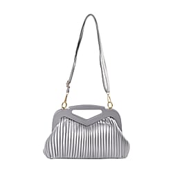 Patterned Crossbody Convertible Bag with 2 Strap (Size 27x17x10 cm) - Dark Green