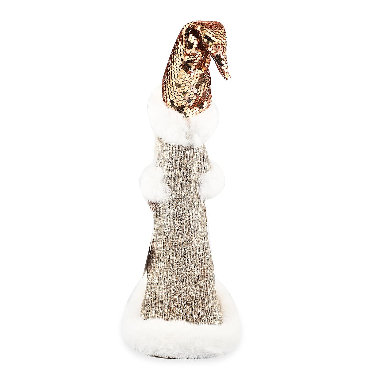 44 Cm Traditional Santa - Gold