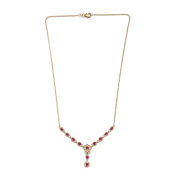 https://tjcuk.sirv.com/Products/72/0/7209383/One-Time-Deal-Burmese-Ruby-and-Natural-Cambodian-Zircon-Necklace-(Size_7209383_3.jpg?w=342&h=342