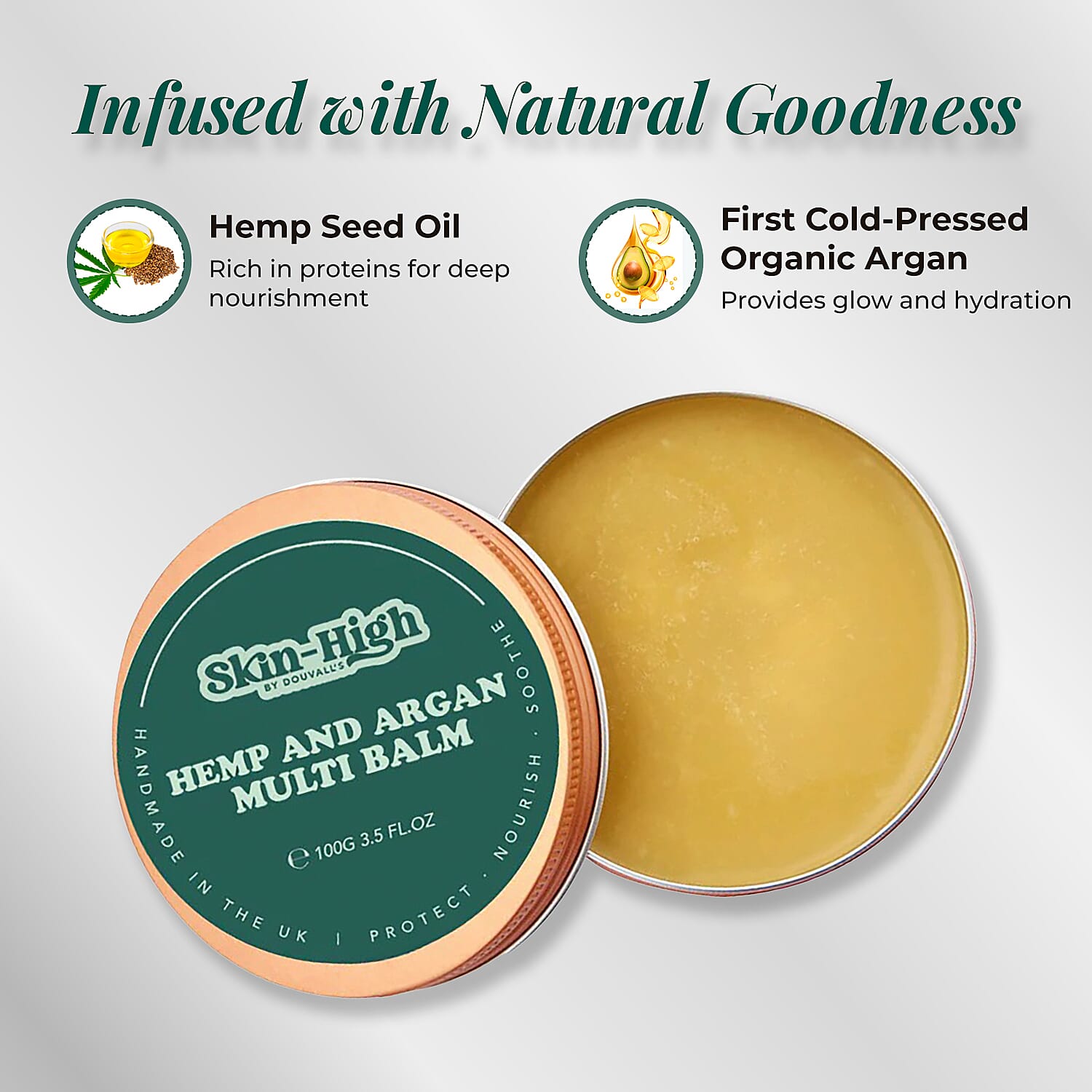 Douvalls Argan Multi Balm (100g) - Hemp