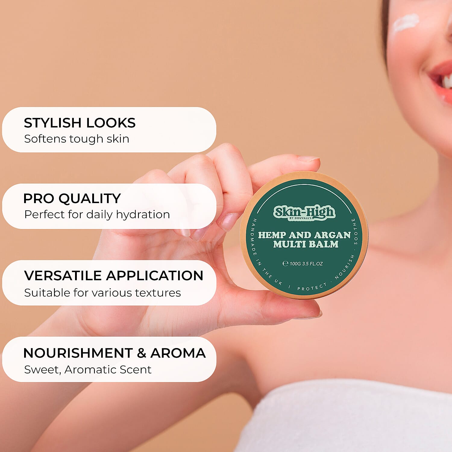 Douvalls Argan Multi Balm (100g) - Hemp