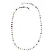 OTO - Multi gemstones Beads Necklace (Size - 20) Sterling Silver 14.39 Ct.