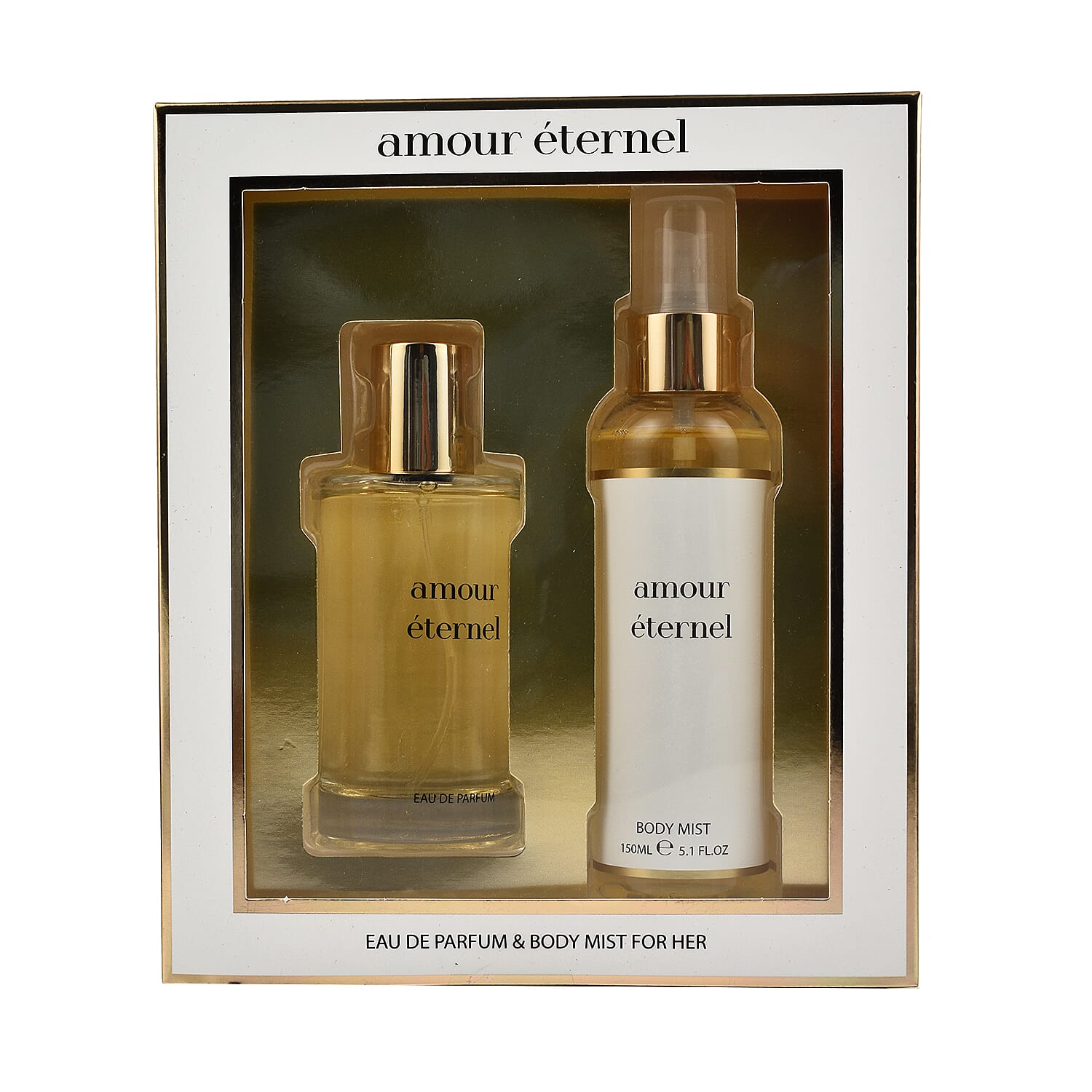 Laurelle 2 Piece Set - Amour Eternal Eau de Parfum 100ml & Body Mist 150ml
