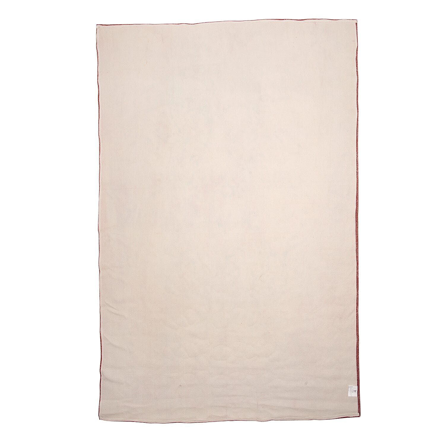 Handmade 100% Cotton Digital Printed Rug (Size 180x120 cm) - Orange and Multi