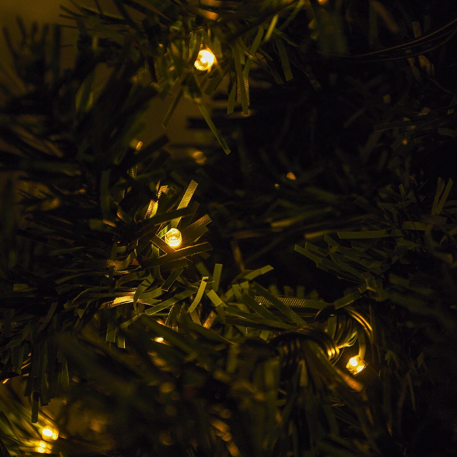 Alaskan Pine Christmas Tree with Warm White Lights (Approx 6ft)