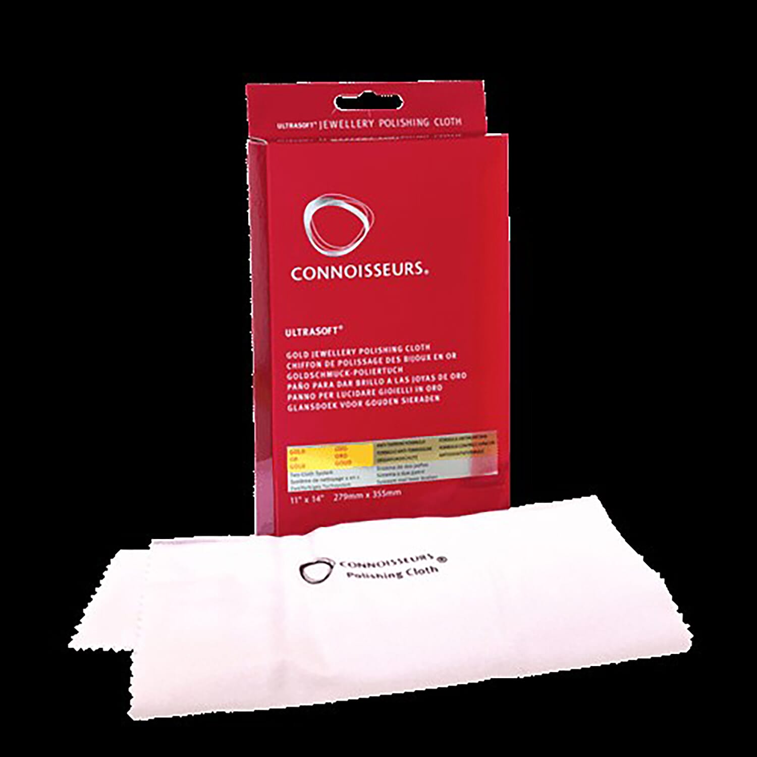Connoisseurs UltraSoft Gold Jewellery Polishing Cloth