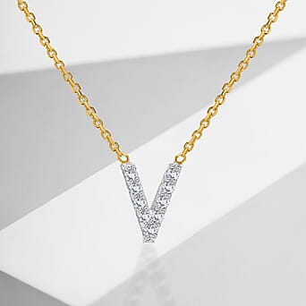 https://tjcuk.sirv.com/Products/72/1/7212176/9K-Yellow-and-White-Gold-With-VS-SI-Diamond-Mini-Initial-V-Necklace-17_7212176_1.jpg?w=342&h=342