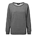 Fleece Lined Sweater with Long Sleeves - Grey