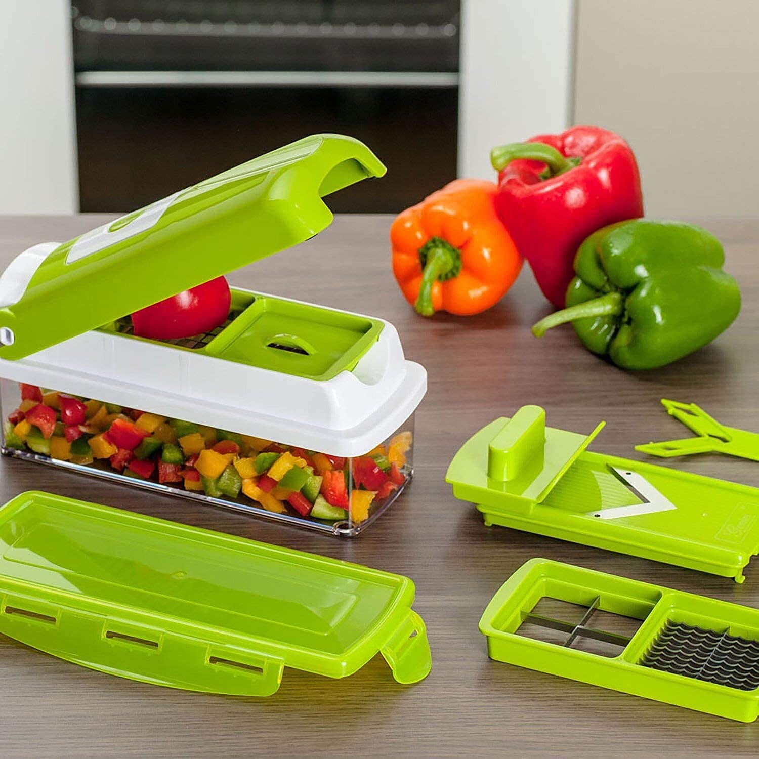 Kitchen Utensils - Slicer Dicer - Green