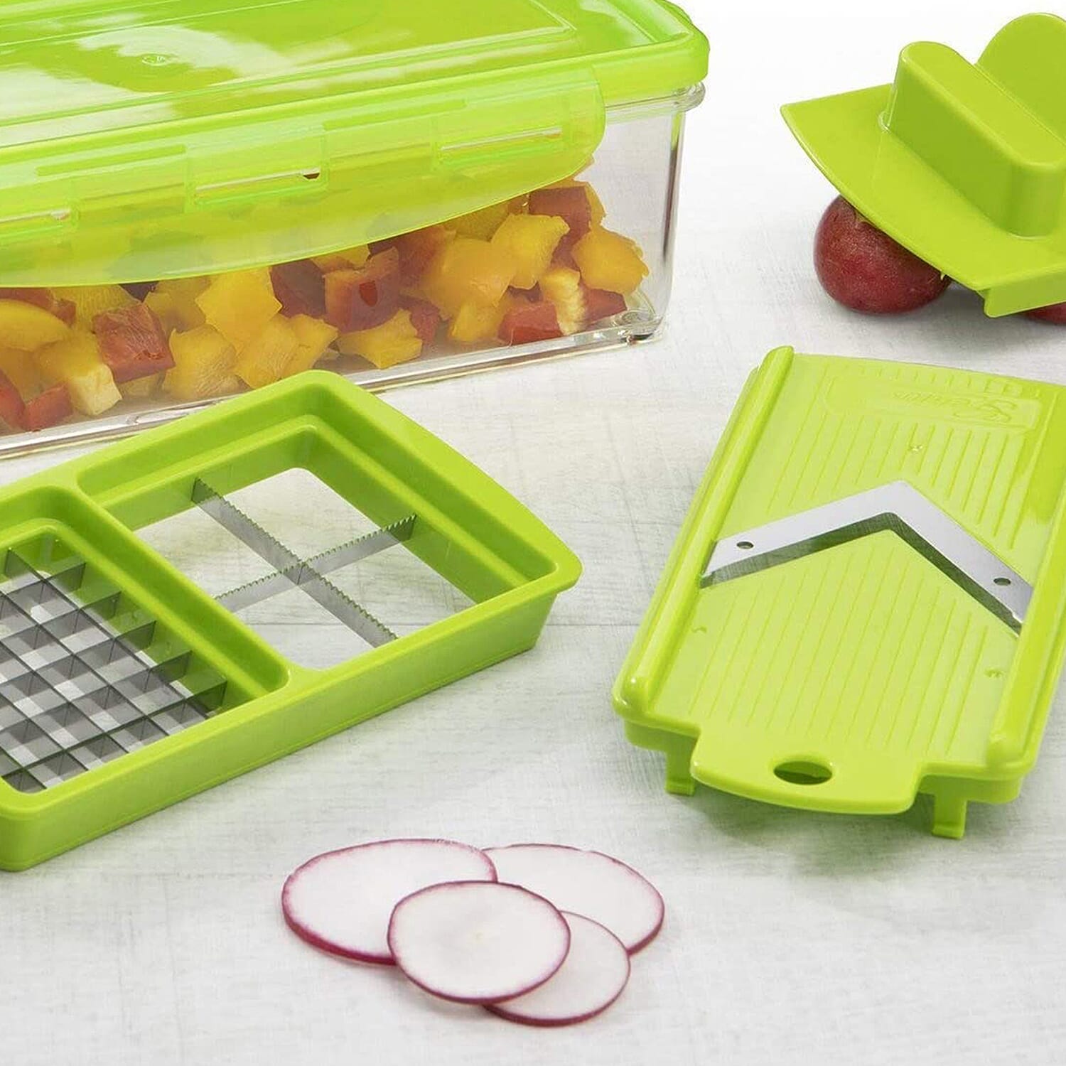 Kitchen Utensils - Slicer Dicer - Green